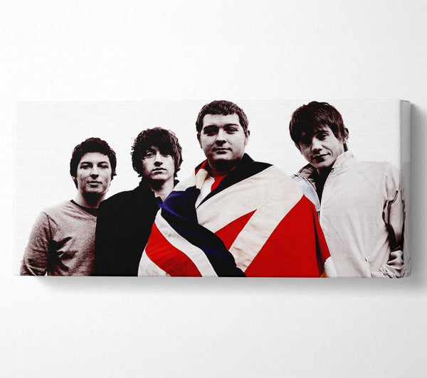 Arctic Monkeys Britische Flagge B n W