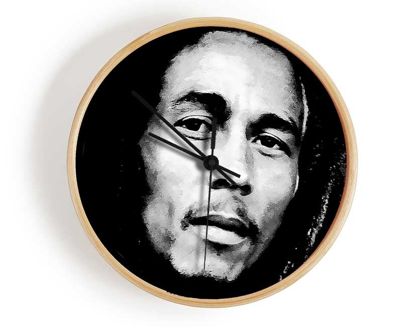 Bob Marley Iron Lion Clock - Wallart-Direct UK