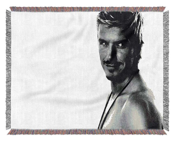 David Beckham Woven Blanket