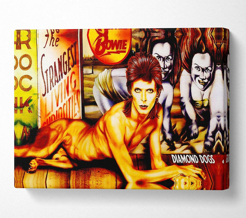 Picture of David Bowie Diamond Dogs Canvas Print Wall Art
