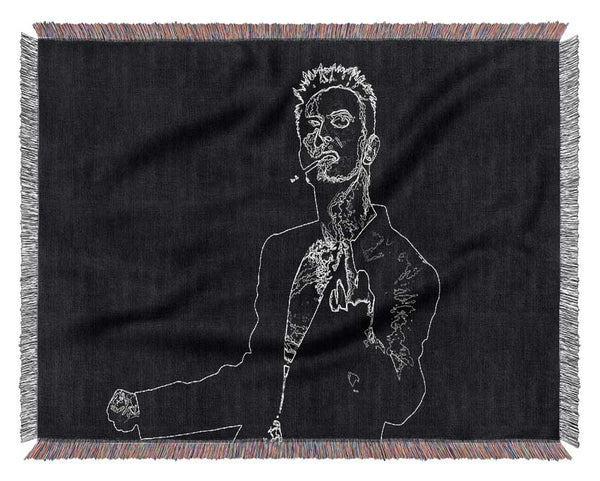 David Bowie Woven Blanket