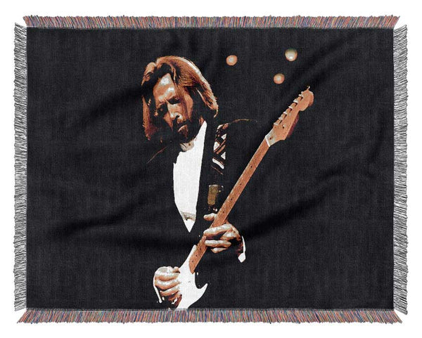 Eric Clapton Guitar Woven Blanket