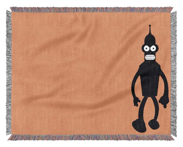 Futurama Bender Woven Blanket