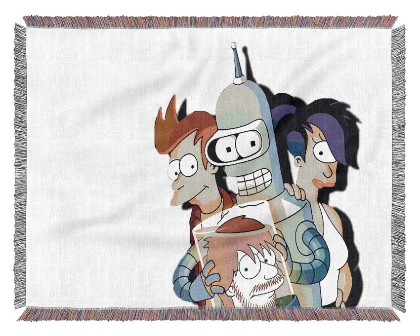 Futurama Cast Woven Blanket