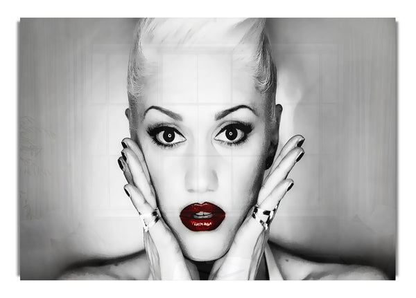 Gwen Stefani Red Lips