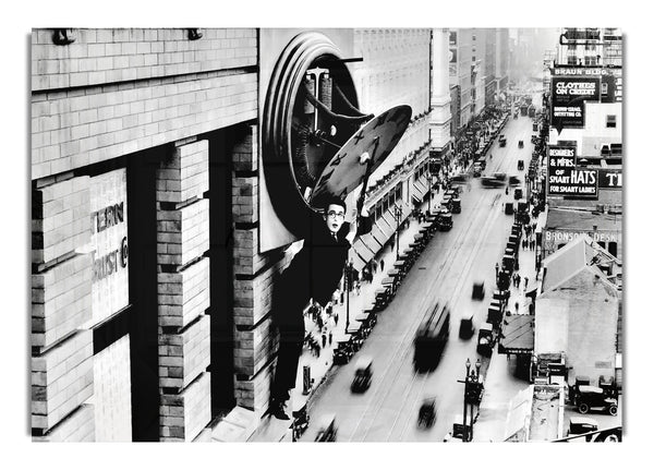 Harold Lloyd Clock Face