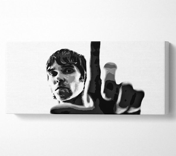 Ian Brown Look B n W