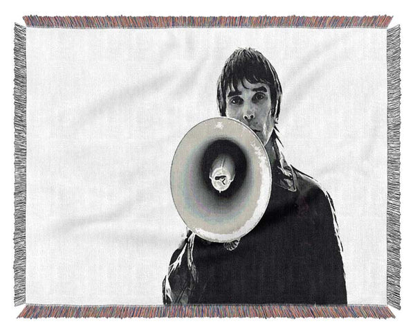 Ian Brown Megaphone Woven Blanket