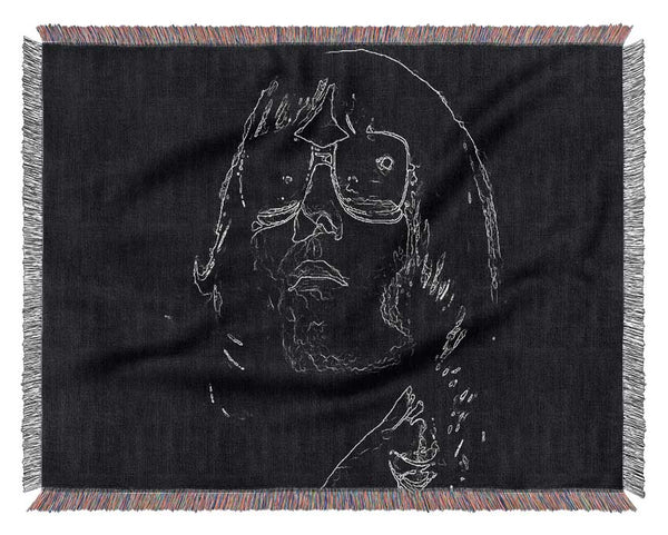 Ian Brown Woven Blanket