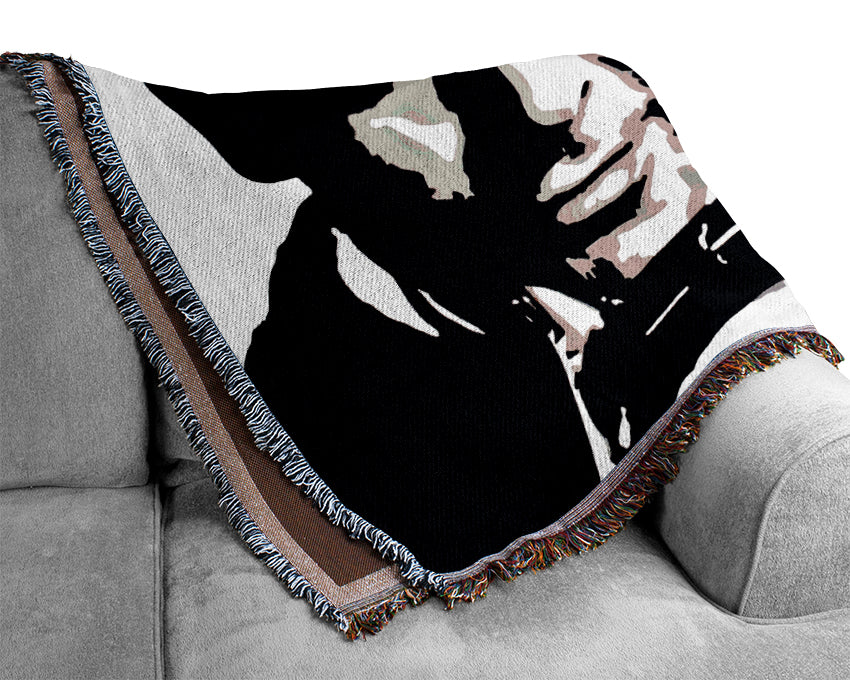 James Bond Sean Connery Woven Blanket
