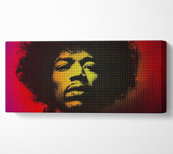 Jimi Hendrix Gesicht