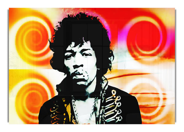 Jimi Hendrix Swirls