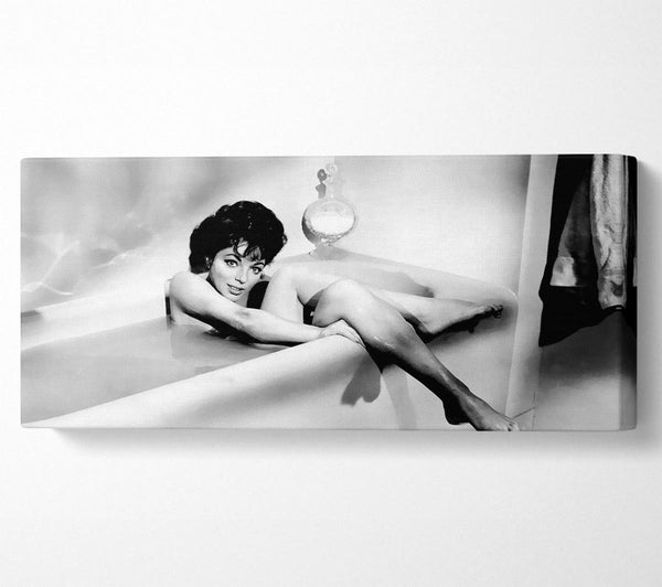 Joan Collins in der U-Bahn