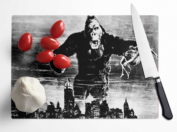 King Kong Retro Glass Chopping Board