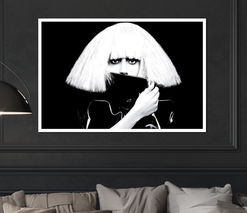 Lady Gaga Print Poster Wall Art