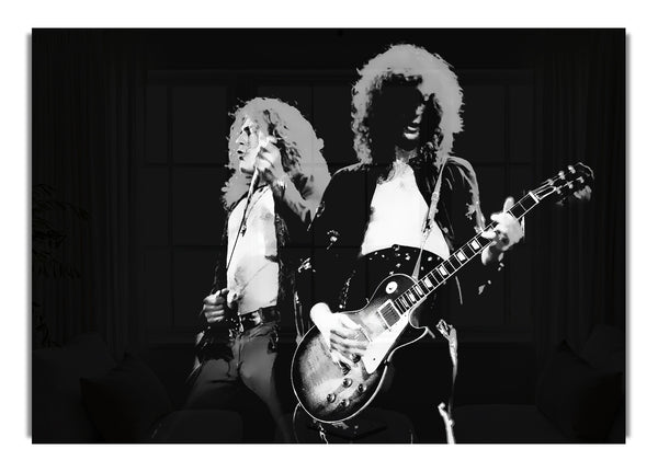 Led Zepplin On Stage
