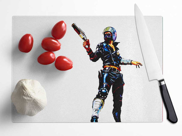 Mad Max Glass Chopping Board