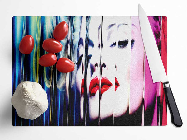 Madonna Mdna Glass Chopping Board