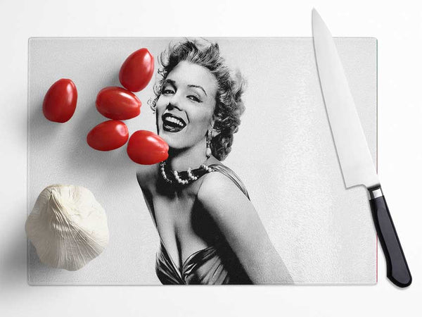 Marilyn Monroe 4 Glass Chopping Board