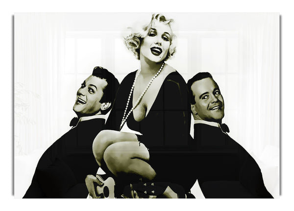 Marilyn Monroe And The Boys