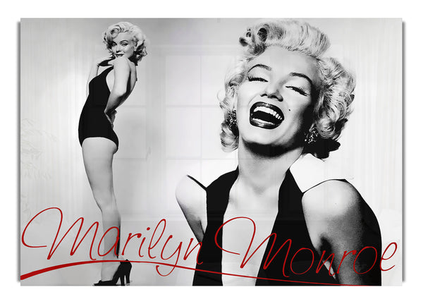 Marilyn Monroe B~w Red