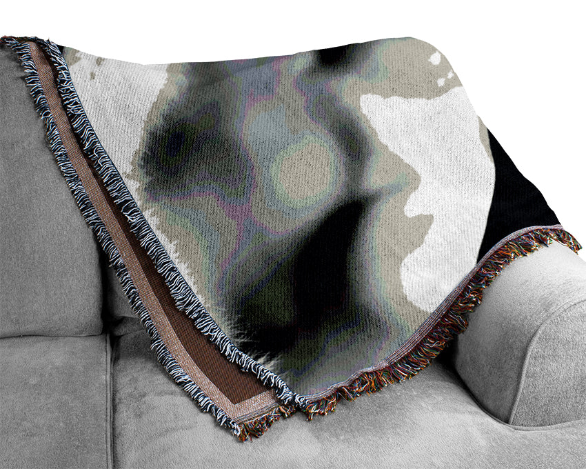 Marilyn Monroe Classic B n W Woven Blanket