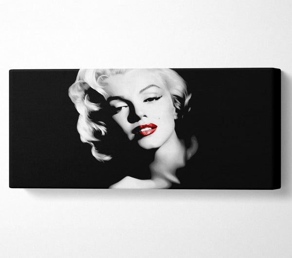 Marilyn Monroe Rote Lippen Landschaft