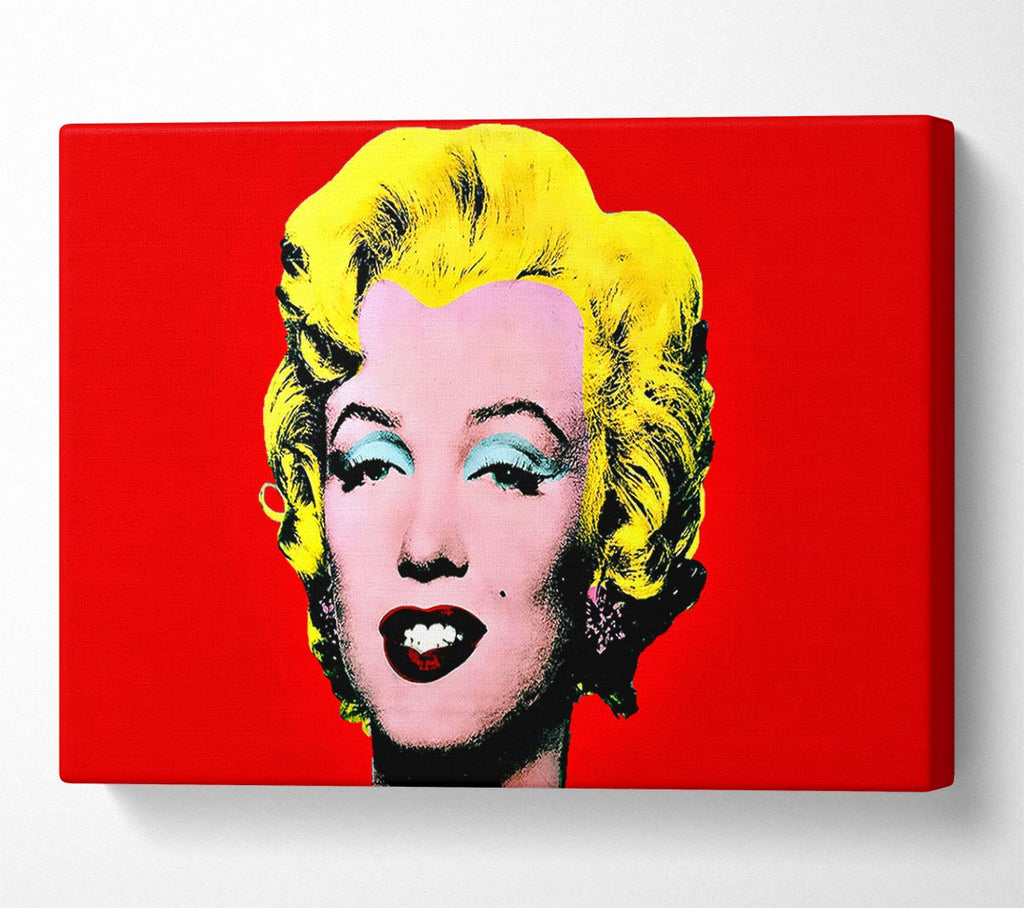 Picture of Marilyn Monroe Red Canvas Print Wall Art
