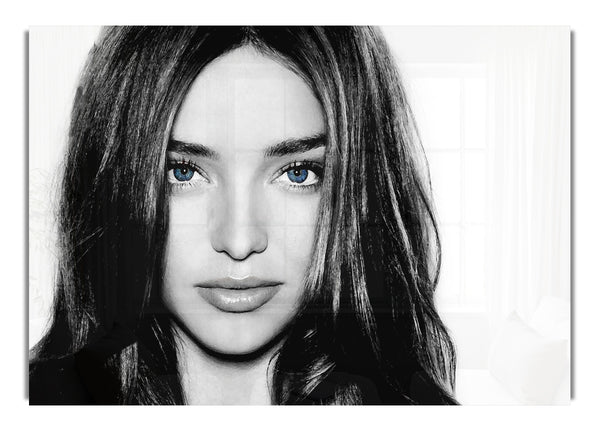 Miranda Kirr Face B~w