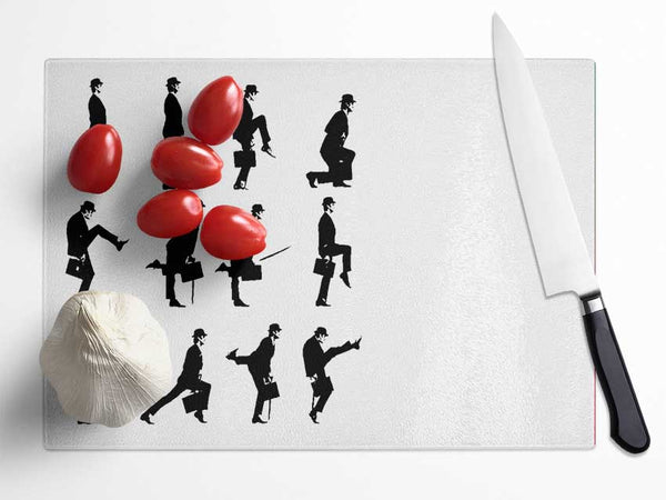 Monty Python The Walk Glass Chopping Board