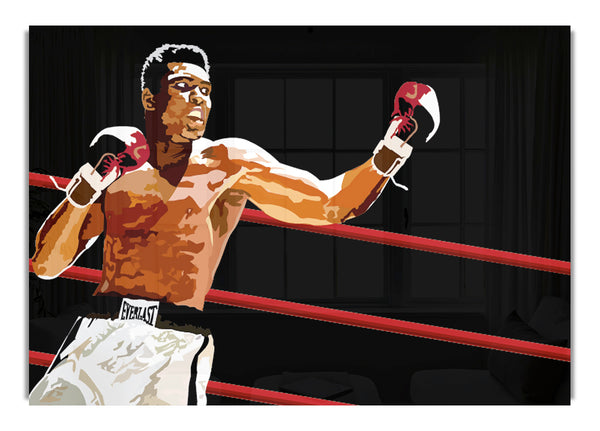 Muhammad Ali In The Ring