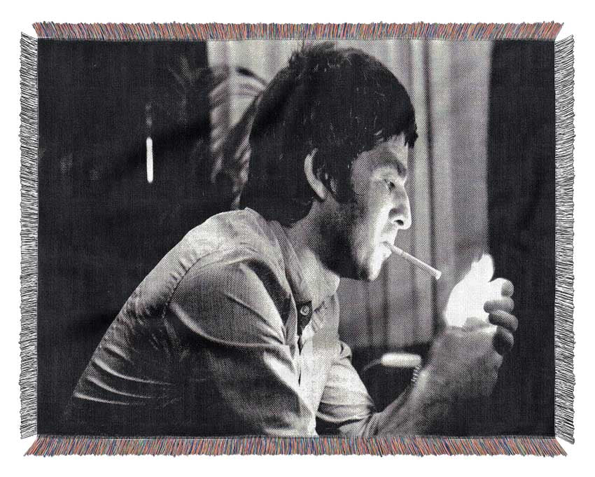 Noel Gallagher Light Woven Blanket