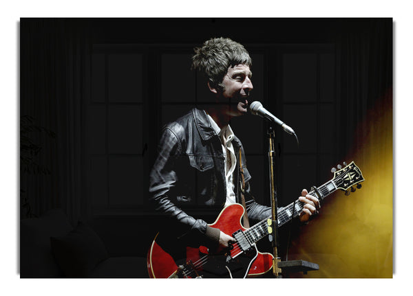 Noel Gallagher On Stage
