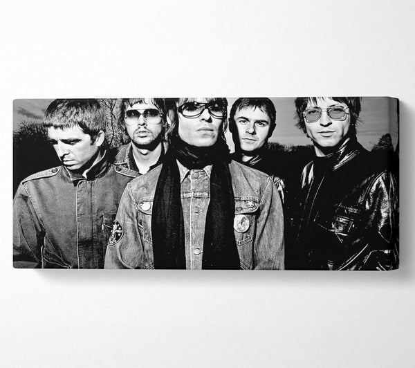 Oasis Black And White Scarf