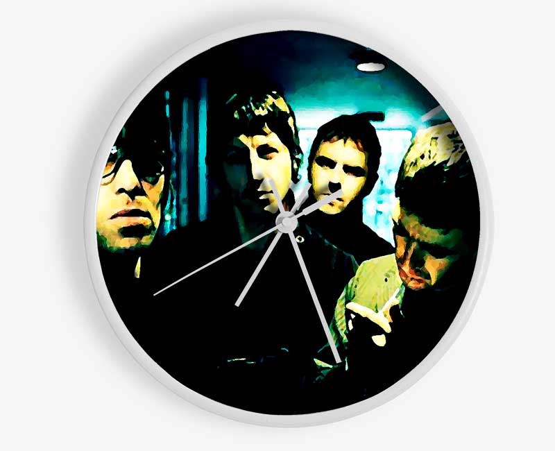 Oasis Lift Liam n Noel Clock - Wallart-Direct UK