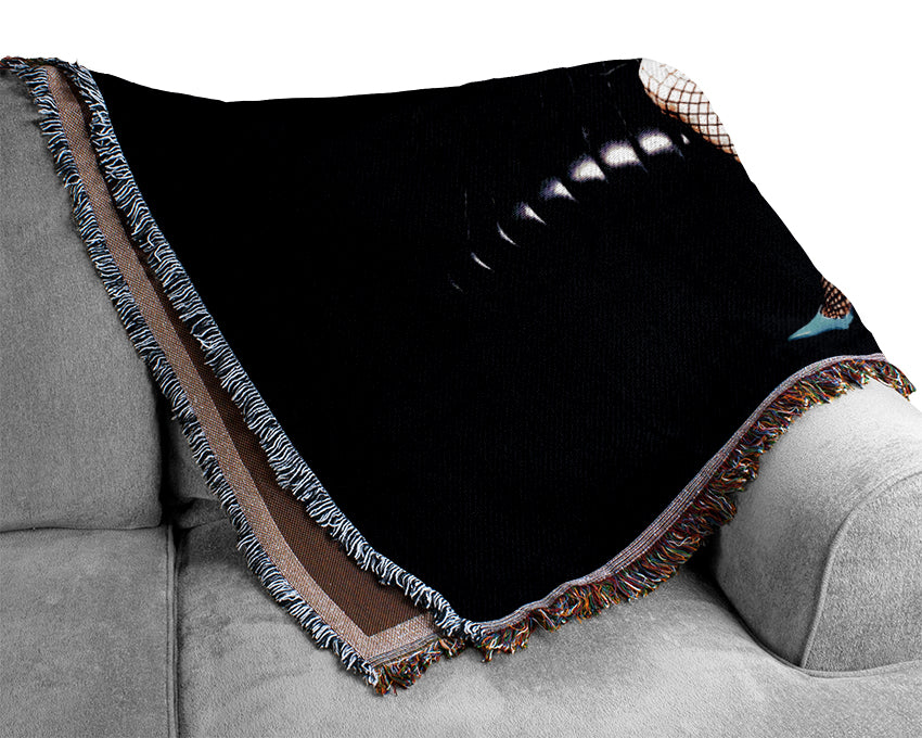Paris Hilton Guitar Woven Blanket