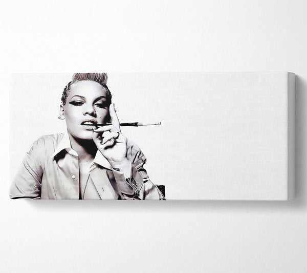 Pink Cigarette B n W