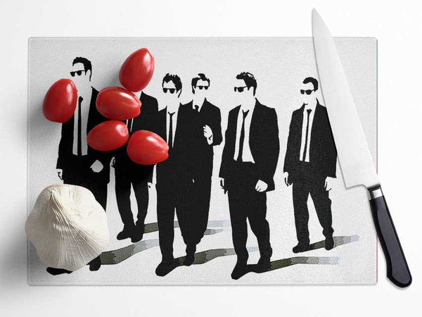 Reservoir Dogs Walking Glass Chopping Board
