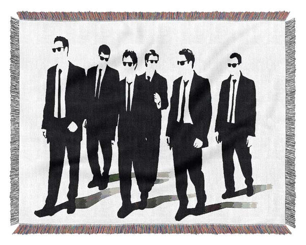 Reservoir Dogs Walking Woven Blanket