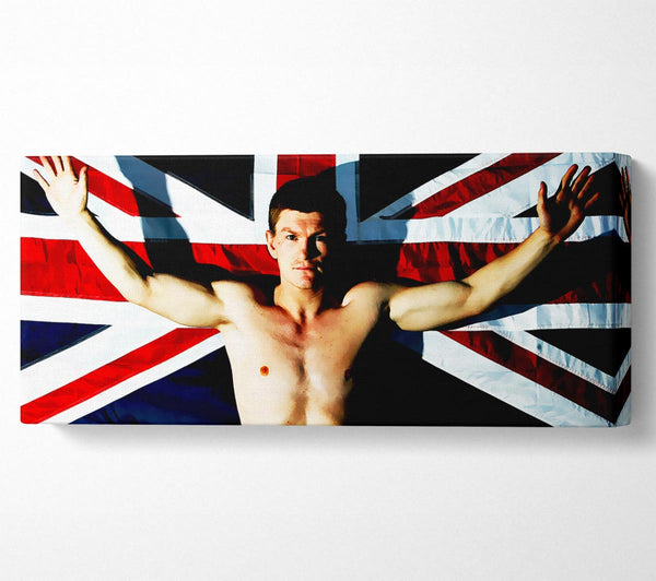 Ricky Hatton Britische Flagge
