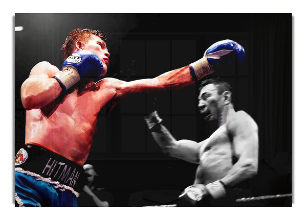 Ricky Hatton Knock Out In The Ring