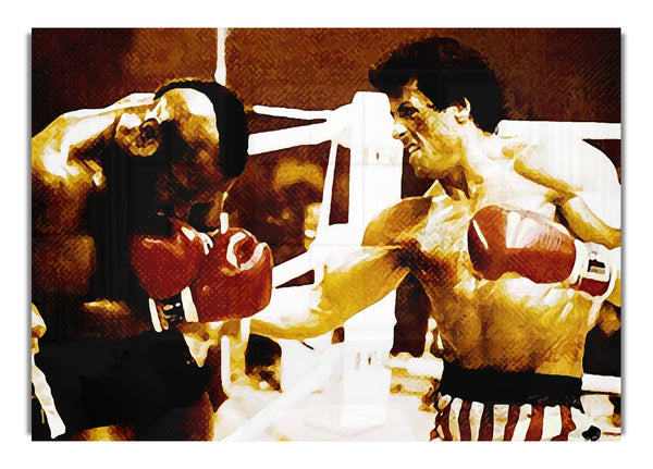Rocky Iii In The Ring With Mr T