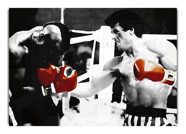 Rocky Lll Red Boxing Gloves