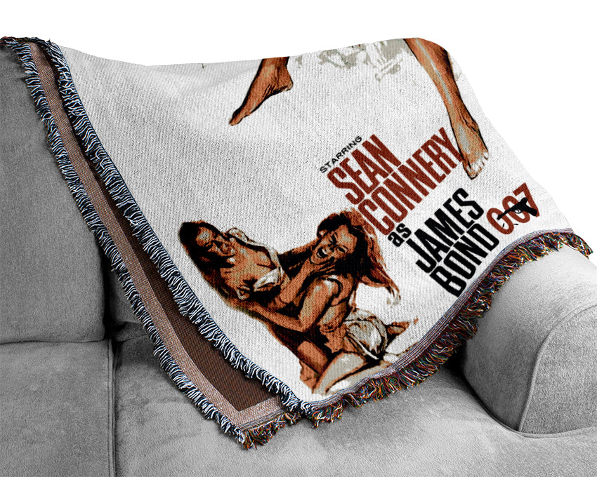 Sean Connery From Russia With Love Woven Blanket