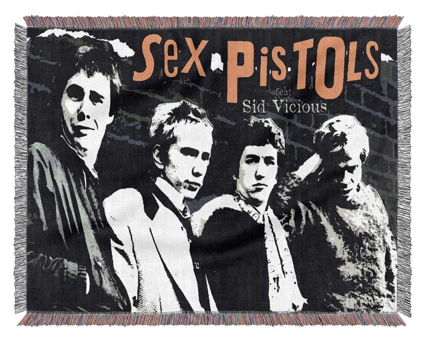 Sex Pistols Woven Blanket