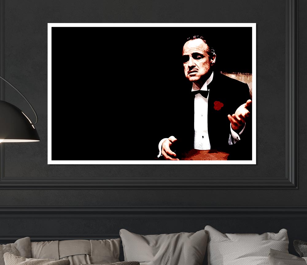 The Godfather Print Poster Wall Art