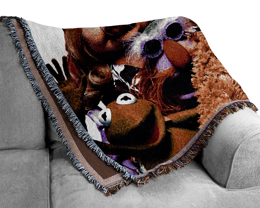The Muppets Crew Retro 1970s Woven Blanket
