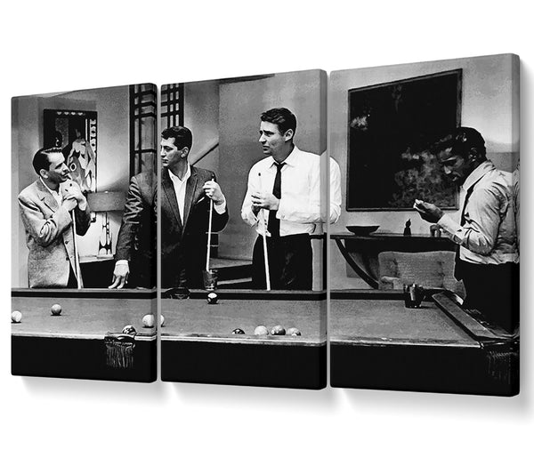 The Rat Pack 4 Playing Pool
