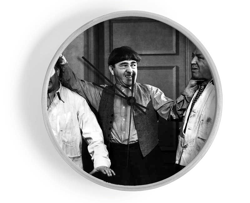 The Three Stooges Ear Twist Clock - Wallart-Direct UK