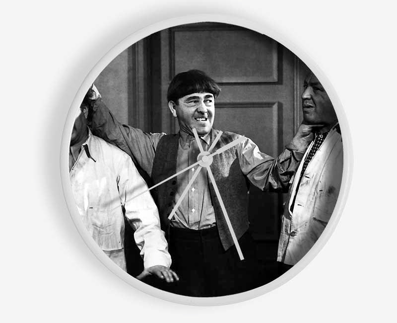 The Three Stooges Ear Twist Clock - Wallart-Direct UK